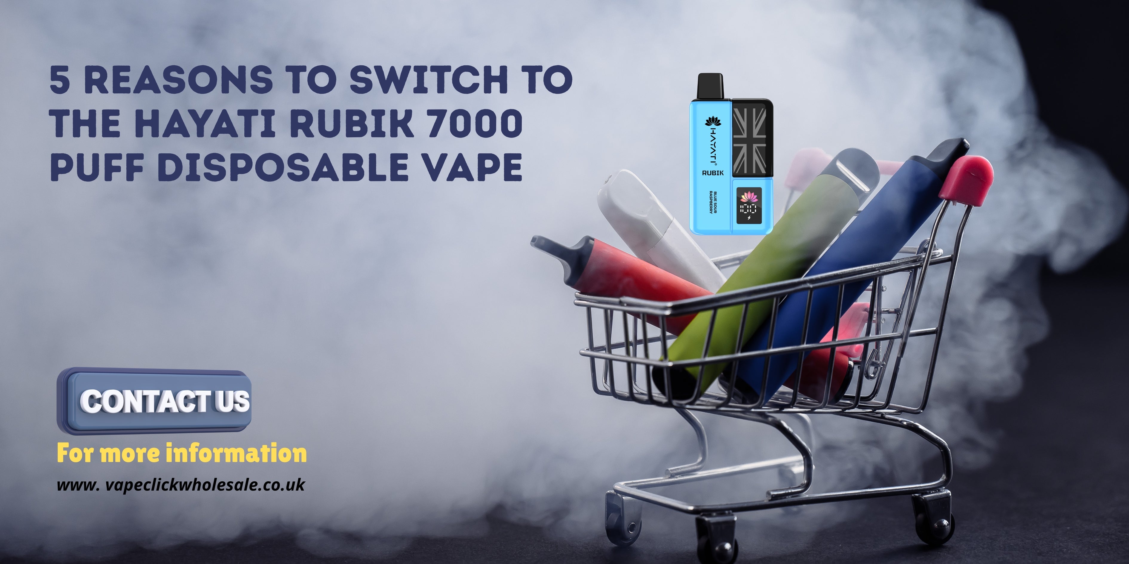 5 Reasons to Switch to the Hayati Rubik 7000 Puff Disposable Vape
