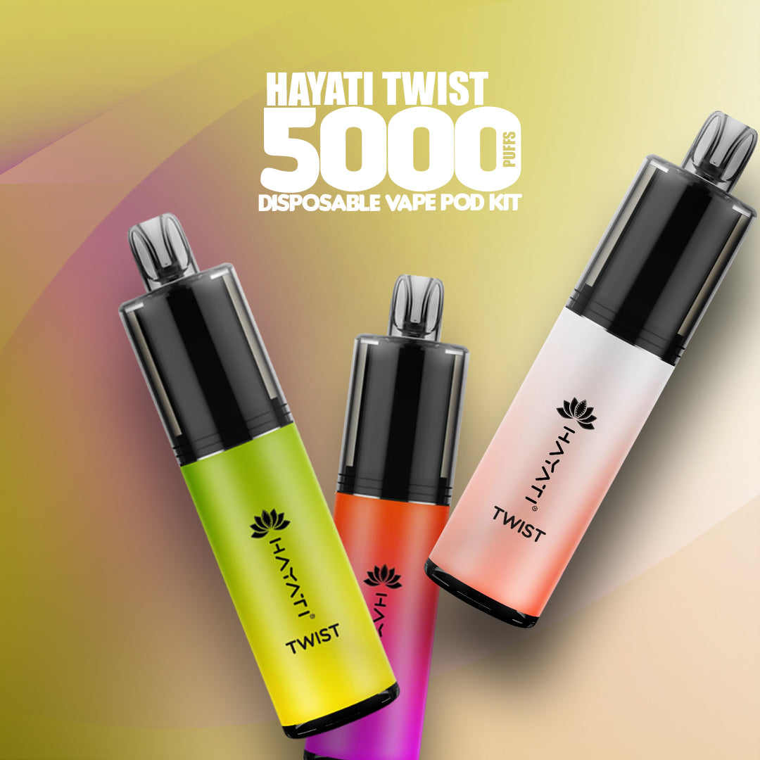 Why the Hayati Twist 5000 Puffs is the Ultimate Choice for Vapers Seeking Flavour and Ease